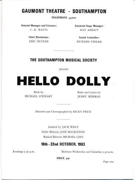 image MT1 HELLO DOLLY 2